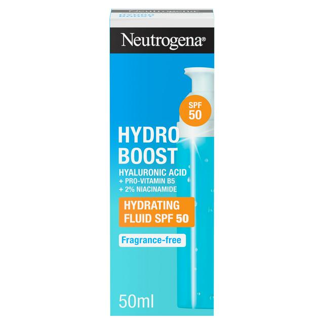Neutrogena Hydro Boost SPF 50 Hydrating Fluid Pump - gallery image 1