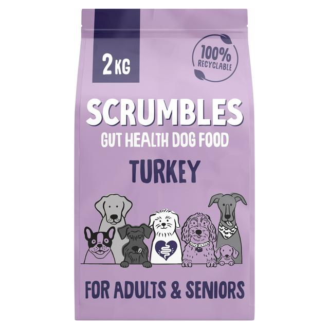 Scrumbles Turkey Gut Friendly Dog Food 2kg - gallery image 1