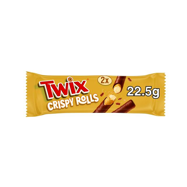 Twex Twix Chocolate & Caramel Crispy Rolls 22.5g