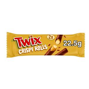 Twix Chocolate & Caramel Crispy Rolls 22.5g