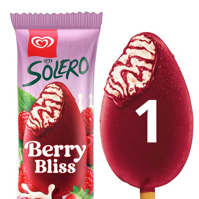 Wall's Solero Ice Cream Stick Berry Bliss 90ml | Sainsbury's