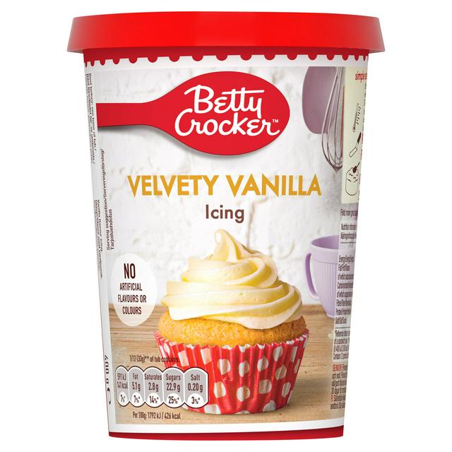 Betty Crocker Velvety Vanilla Icing 400g - gallery image 1