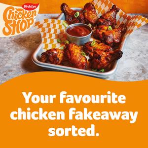 Birds Eye Chicken Shop Hickory BBQ Chicken Wings 375g - gallery image 3