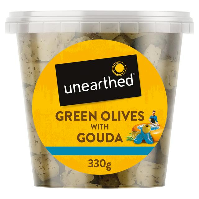 Unearthed Green Olives & Gouda Cheese 330g