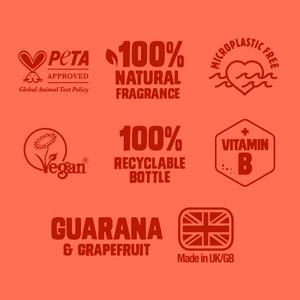 Original Source Max Boost 400ml Guarana & Grapefruit Shower Gel - gallery image 4