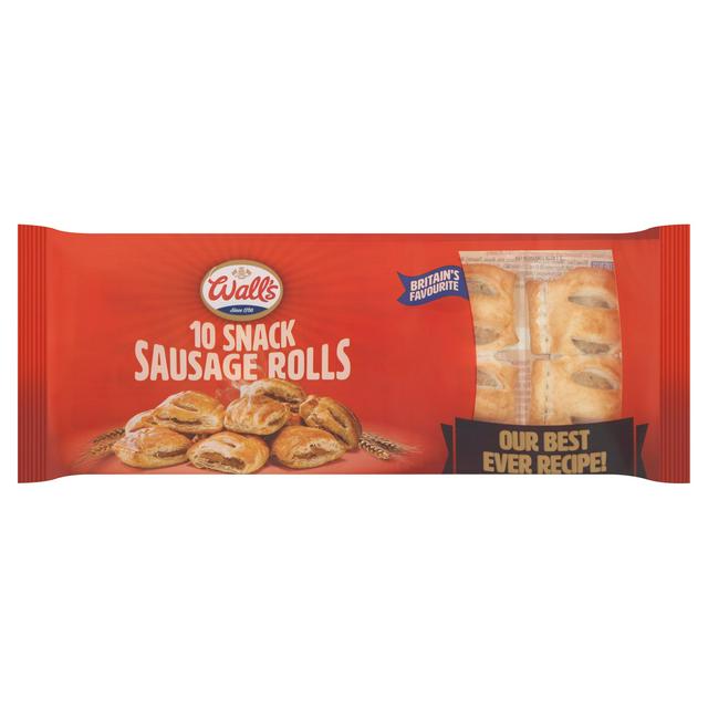 Wall's Snack Sausage Rolls x10 270g - gallery image 1