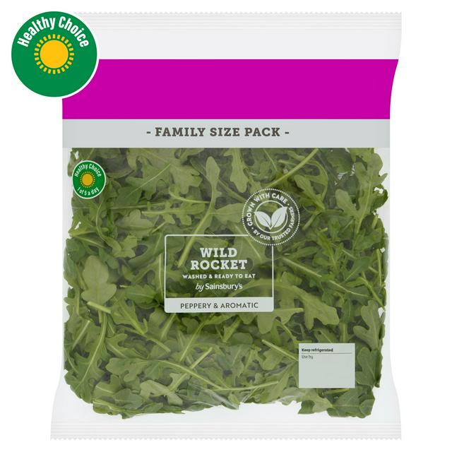 Sainsburys Sainsbury's Wild Rocket 120g