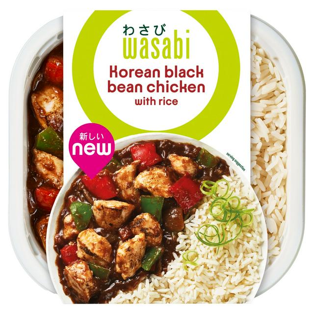 Wasabi Korean Black Bean Chicken with Rice 450g