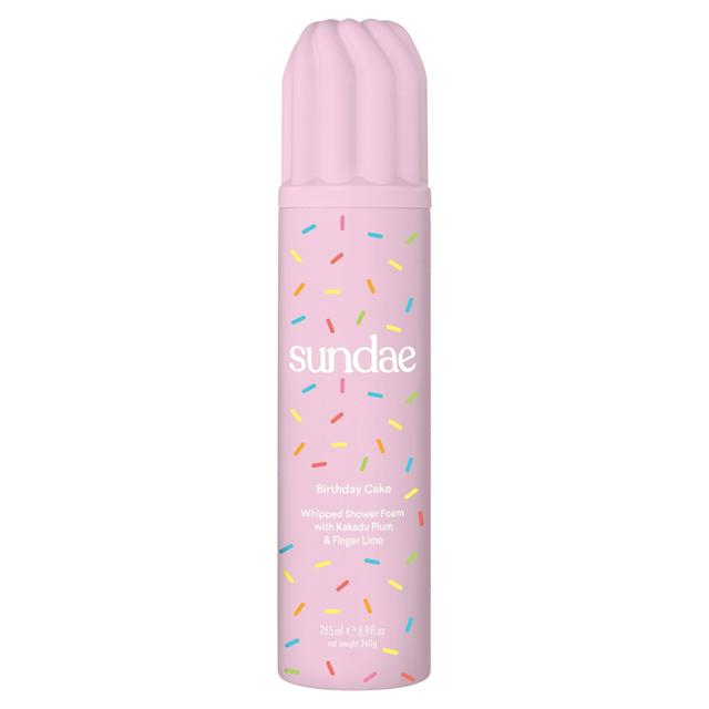 Sundae Birthday Cake Whipped Shower Foam with Kakadu Plum & Finger Lime 265ml - gallery image 1