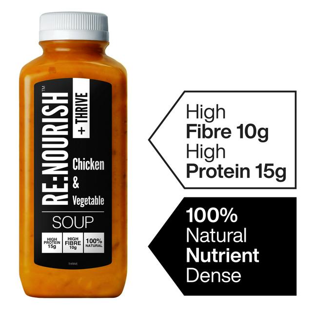 Renourish +Thrive Chicken & Vegetable Soup 500g - gallery image 1