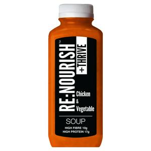 Renourish +Thrive Chicken & Vegetable Soup 500g