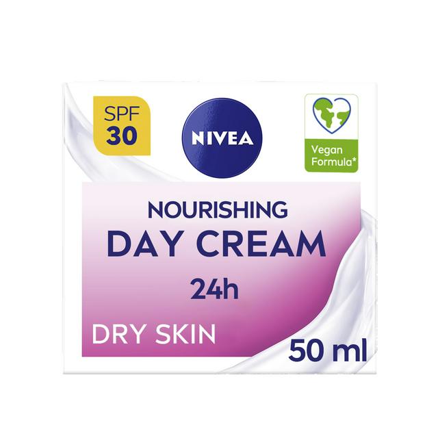 Nivea Nourishing Day Cream Moisturiser SPF 30 50ml - gallery image 1