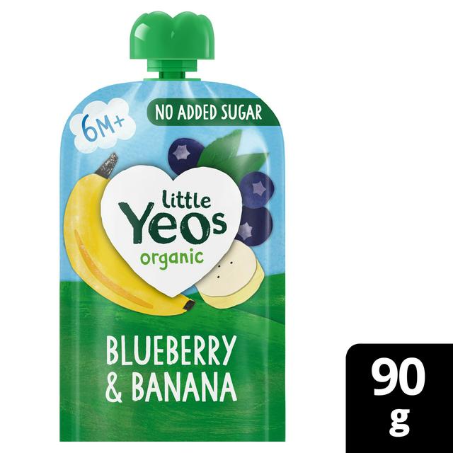 Little Yeos blueberry banana yogurt
