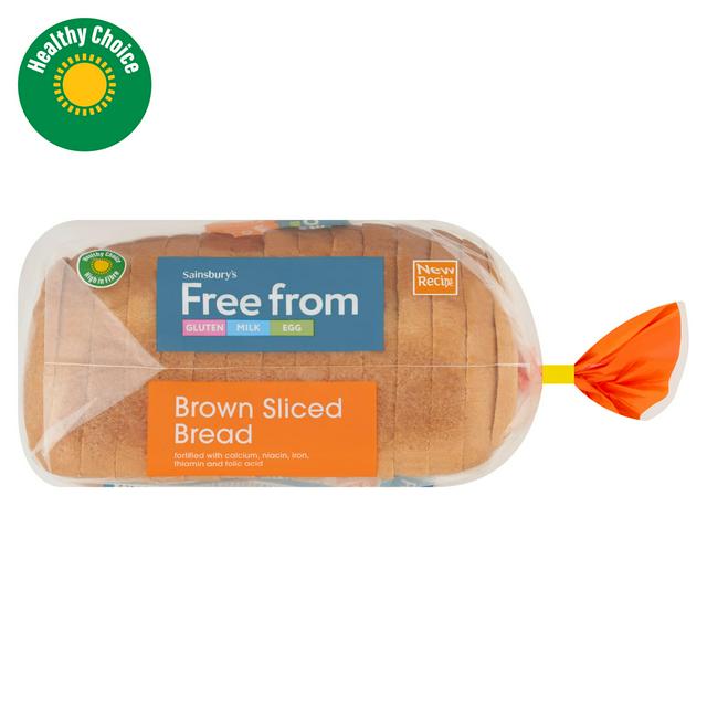 Sainsbury's Free From Brown Sliced Bread 535g - gallery image 1