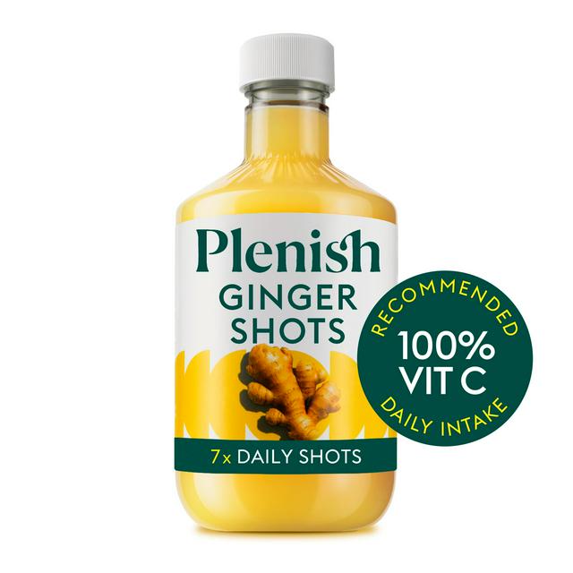 Plenish 7 x Shots Ginger Vitamin C Dosing Bottle 420ml - gallery image 1