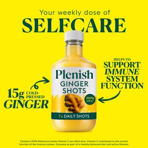 Plenish 7 x Shots Ginger Vitamin C Dosing Bottle 420ml - gallery image 2