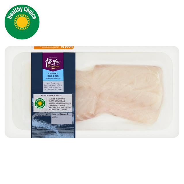 Taste the Difference Sainsbury's Cod Loin, Taste the Difference 260g
