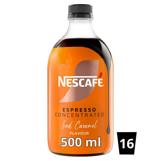 Nescafe Iced Coffee Espresso Concentrated Caramel Flavour 500ml - gallery image 1