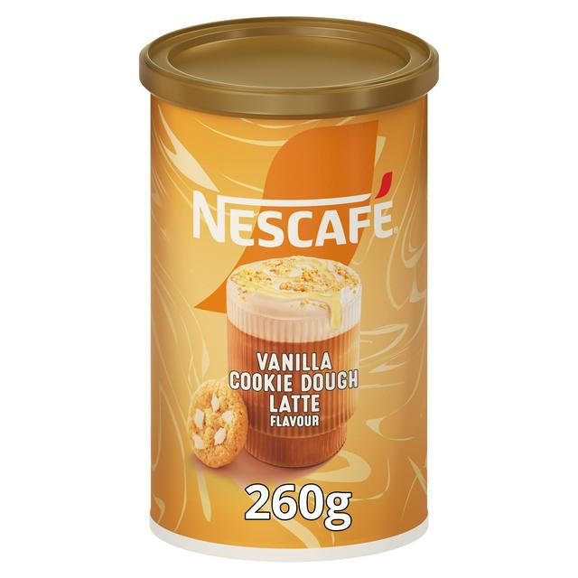 Nescafe Vanilla Cookie Dough Latte Coffee Tub 260g | Sainsbury's