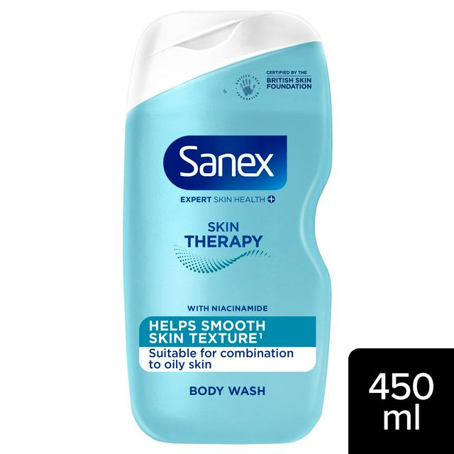 Sanex Skin Therapy Oily Skin Shower Gel Body Wash 450ml - gallery image 1