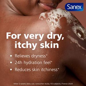 Sanex Skin Therapy Anti Dryness Shower Gel Body Wash 450ml - gallery image 3