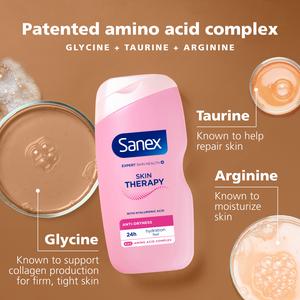 Sanex Skin Therapy Anti Dryness Shower Gel Body Wash 450ml - gallery image 4