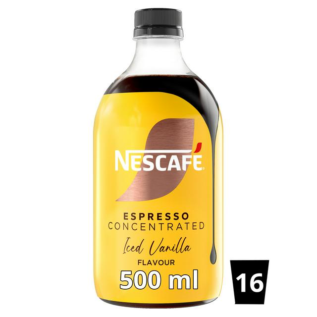 Nescafe Iced Coffee Espresso Concentrated Vanilla Flavour 500ml - gallery image 1