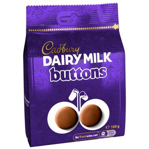 Cadbury Dairy Milk 100g Chocolate Buttons Bag - gallery image 4