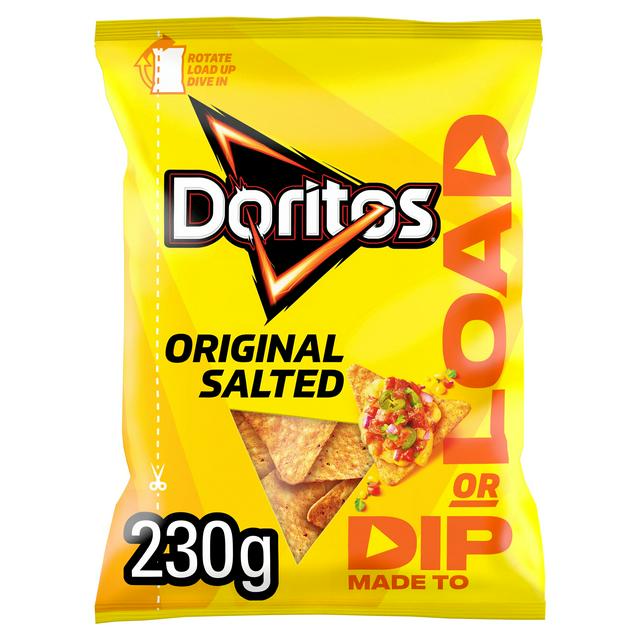 Doritos Dip or Load Salted Tortilla Chips Sharing Crisps 230g - gallery image 1