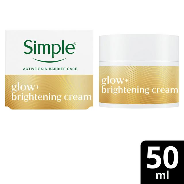 Simple Facial Moisturiser Glow+ 50ml - gallery image 1