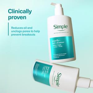 Simple Gel Facial Cleanser Purify+ 240ml - gallery image 3