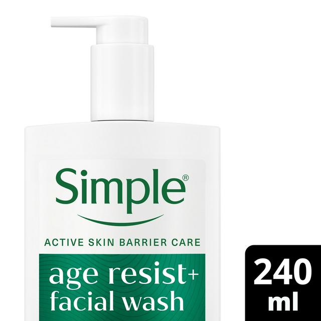 Simple Facial Cleanser Age Resist+ 240ml - gallery image 1