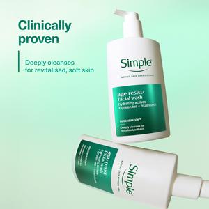 Simple Facial Cleanser Age Resist+ 240ml - gallery image 4