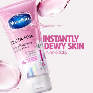 Vaseline Gluta Hya Dewy Radiance Serum Burst Body Lotion Moisturiser 200ml - gallery image 4