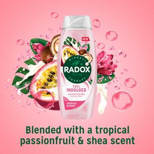 Radox Mineral Therapy Shower Cream Feel Indulged 450ml - gallery image 2