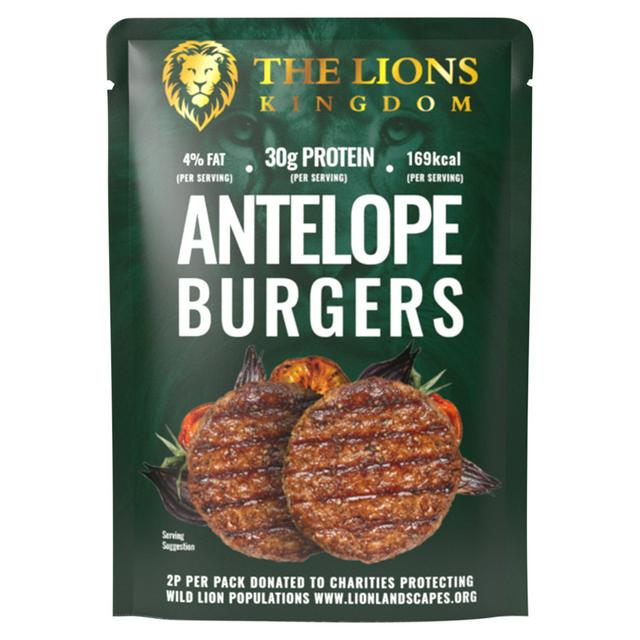 Sainsburys The Lions Kingdom Antelope Burgers 240g