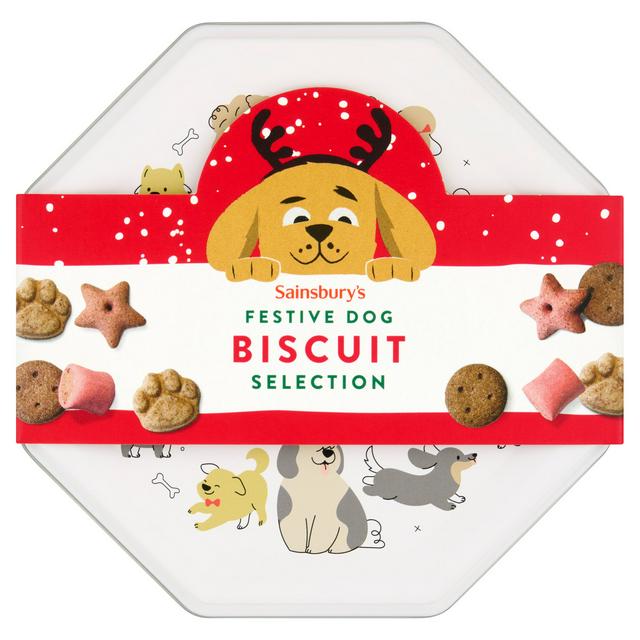 Sainsbury's 350g Biscuit Selection Festive Dog Treats - gallery image 1