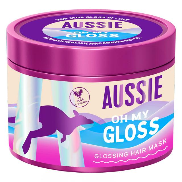 Aussie Oh My Gloss Glossing Hair Mask 500ml - gallery image 1