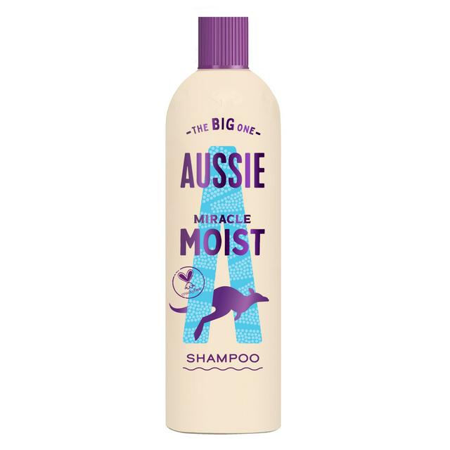 Aussie Miracle Moist Shampoo Moisture Quenching Formula to Revive Dry Hair 400ml - gallery image 1