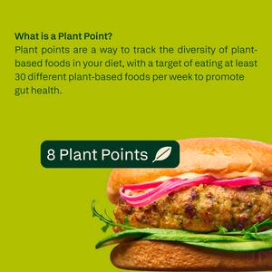 Plants Chickpea, Pea & Lemon Zest Protein Veggie Burger 180g - gallery image 4