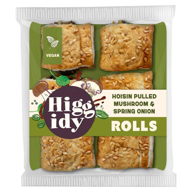 Higgidy Hoisin Pulled Mushroom & Spring Onion Rolls 160g - gallery image 1