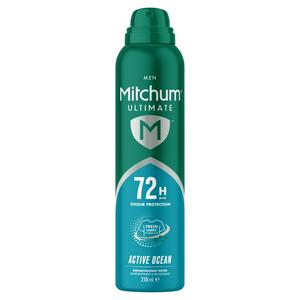 Mitchum 250ml Men Ultimate Active Ocean Antiperspirant Deodorant Spray