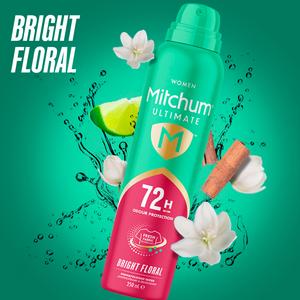 Mitchum Women Ultimate Bright Floral Antiperspirant & Deodorant 250ml - gallery image 3