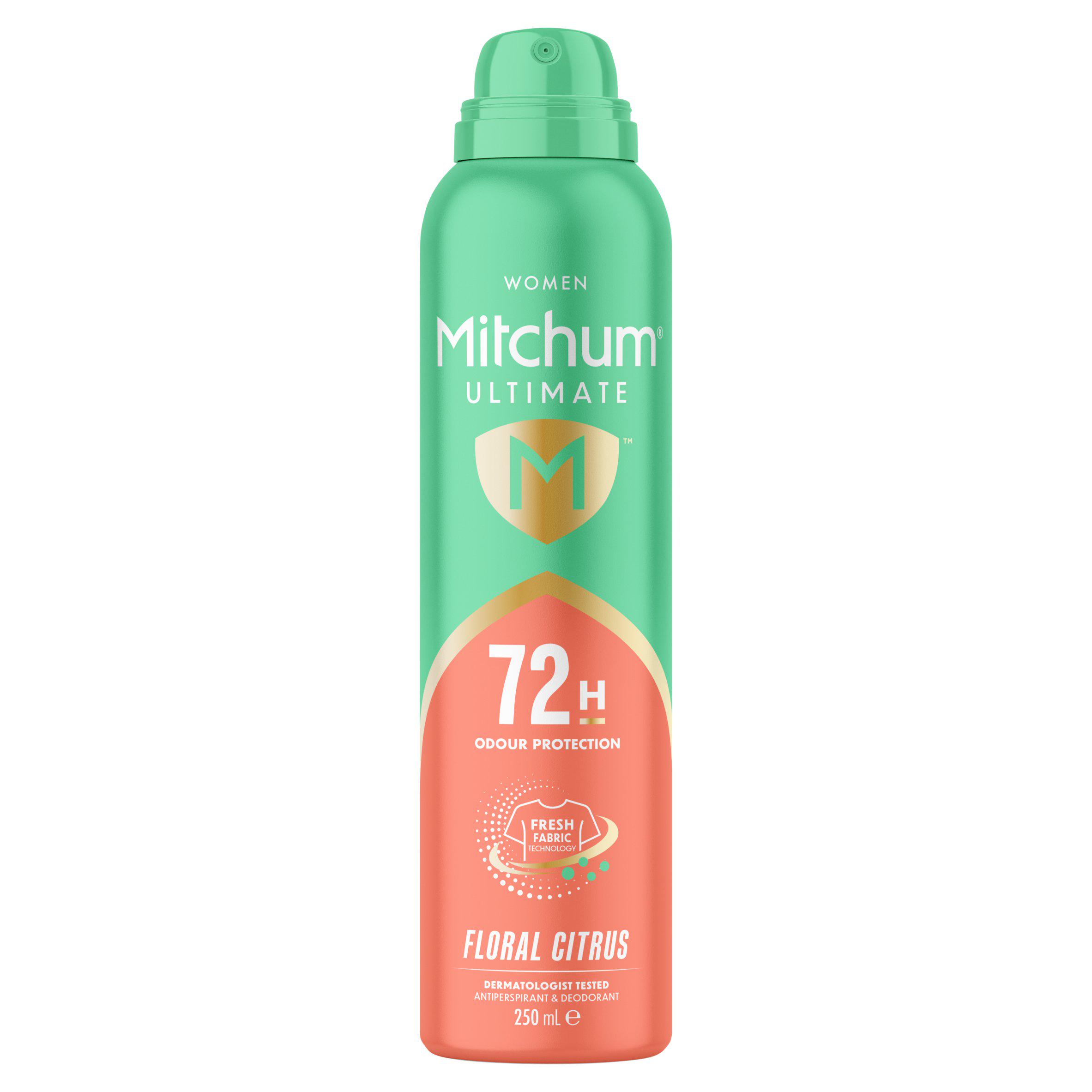 Mitchum Women Floral Citrus Antiperspirant Deodorant 250ml