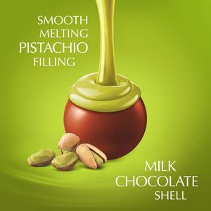 Lindt Lindor Pistachio Milk Chocolate Truffles Box 200g - gallery image 2