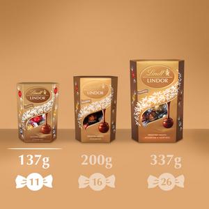 Lindt Lindor Assorted Chocolate Truffles Box 137g - gallery image 6