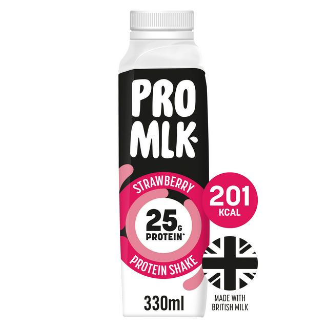 Pro Mlk Strawberry Protein Shake 330ml - gallery image 1