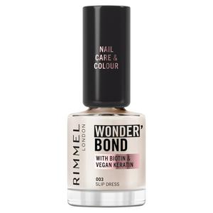 Rimmel Wonder Bond Care + Color Nail Polish 003 Slip Dress 12ml