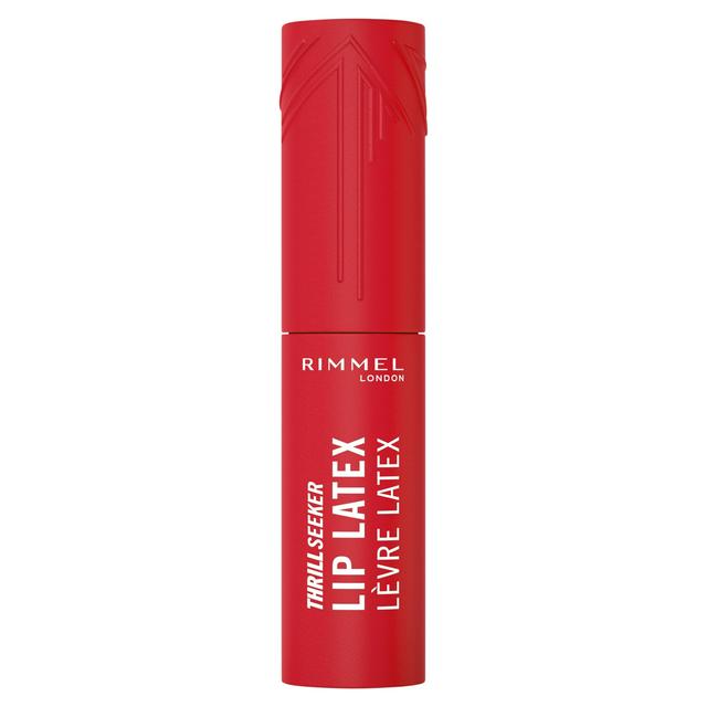 Rimmel London Thrill Seeker Lip Latex 400 Red 6ml - gallery image 1