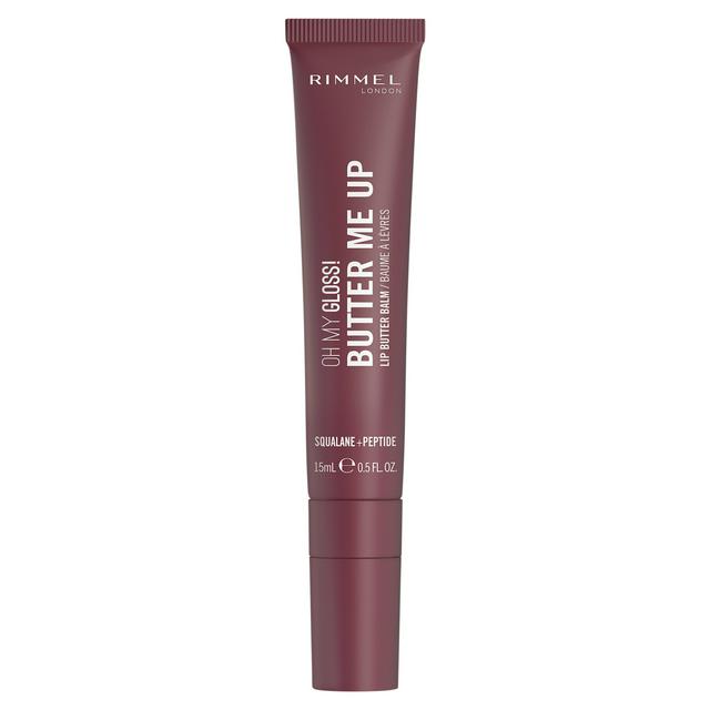 Rimmel London Oh My Gloss Butter Me Up Lip Butter Balm 004 Mellow Mocha 15ml - gallery image 1